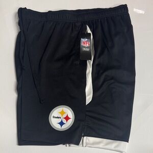 Pittsburgh Steelers Shorts Mens Large Mesh
